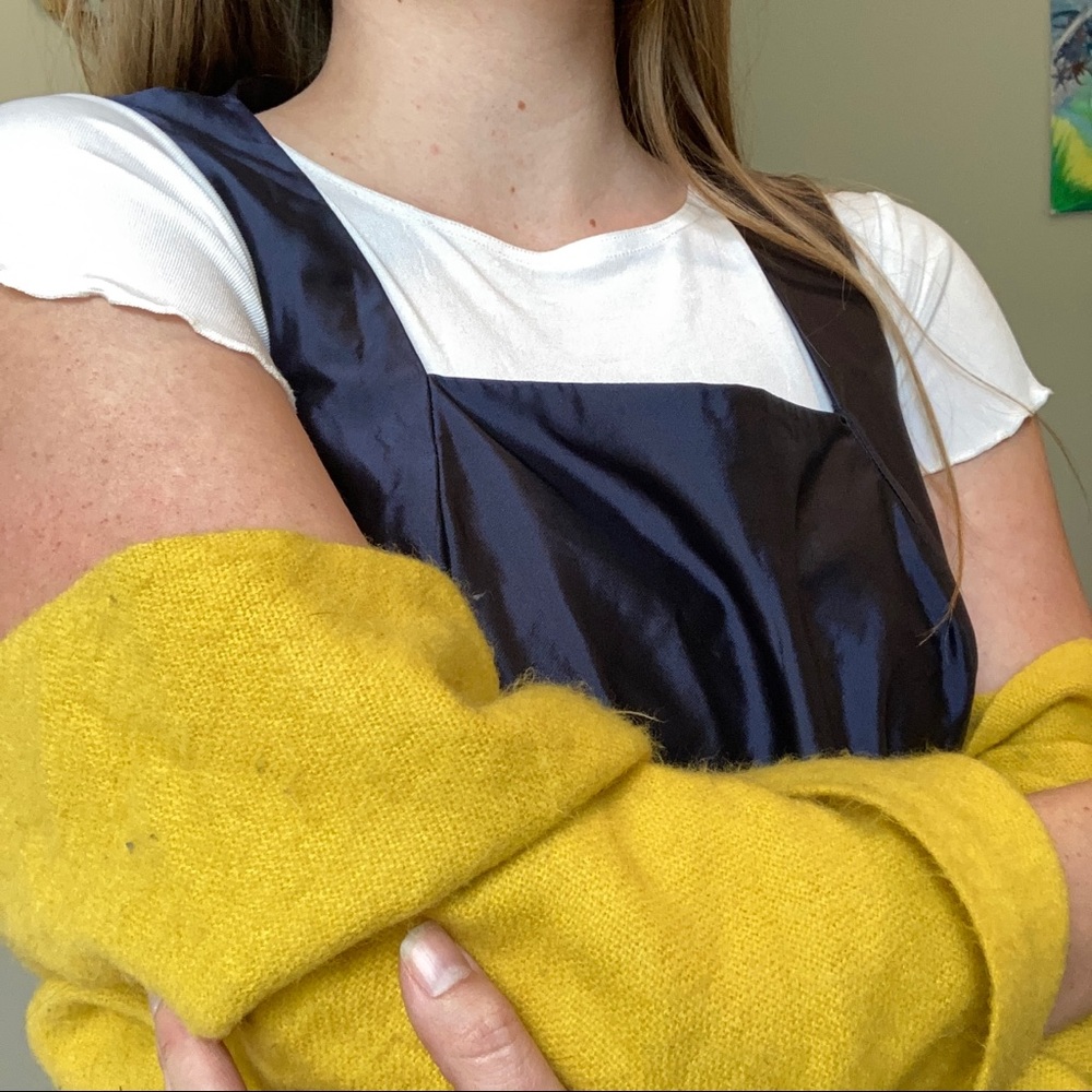 Geometry Cropped Business Attire or Statement Piece- Vintage Designer Carlisle